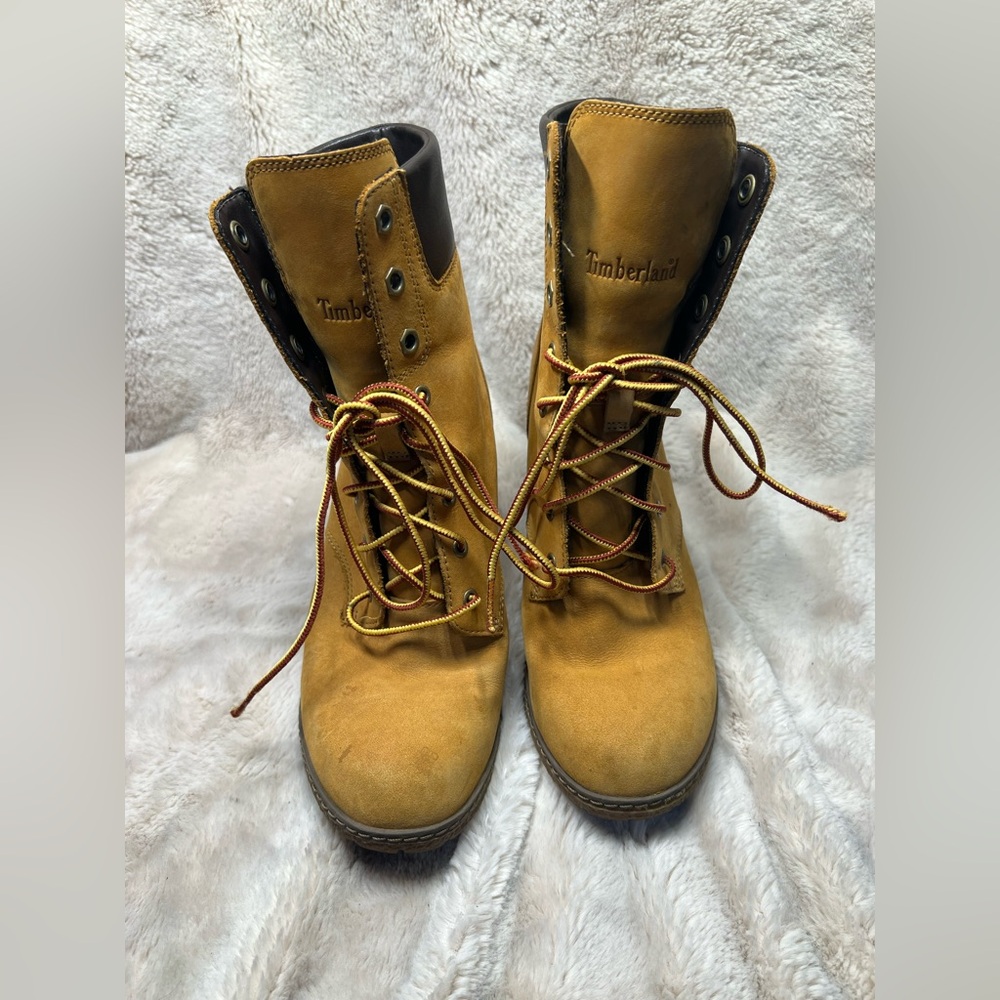 Timberland Heels Boots Size 7 - Picture 4 of 7